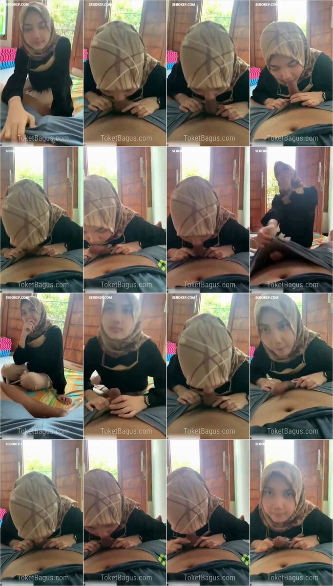 Sepongan Cewek Hijab Manis Buat Kenangkenangan Pacar