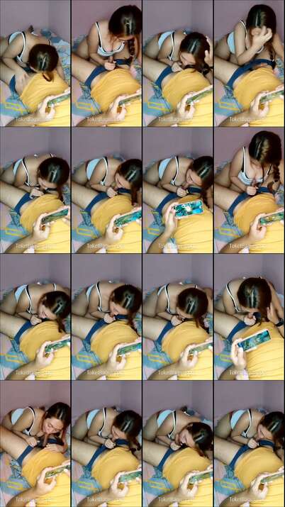 Sepongin Kontol Ayang Lagi Maen Mobile Legends