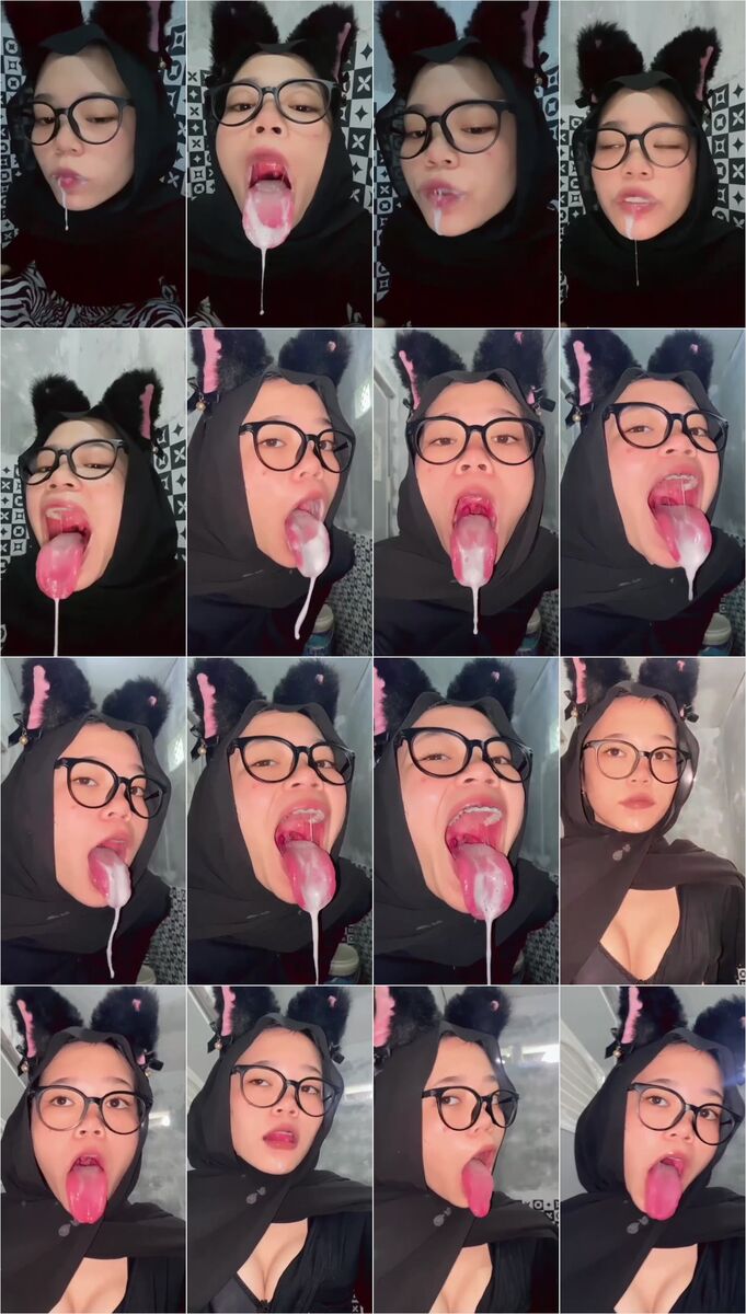 Hijabers minum pejuh